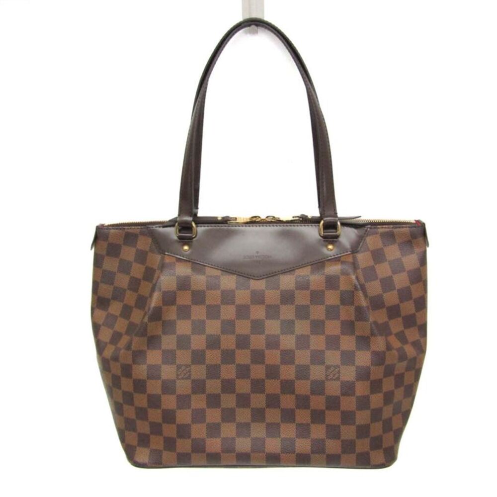 Louis Vuitton Westminster Damier Ebene Brown Canvas Tote Bag Bag